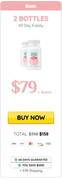 PrimeBiome 1 bottle buy